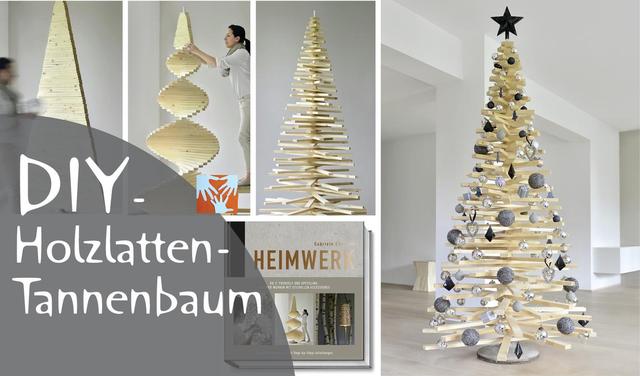 DIY: Holz-Weihnachtsbaum selber machen DIY: Holz-Weihnachtsbaum selber machen