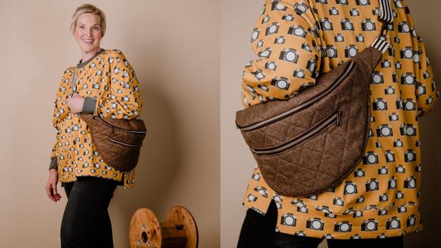 Praktische Bauchtasche selber machen - Must-have für unterwegs Praktische Bauchtasche selber machen - Must-have für unterwegs
