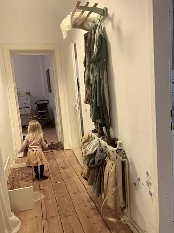 Effiziente Lösung: Garderobe für Kinder selbst gemacht