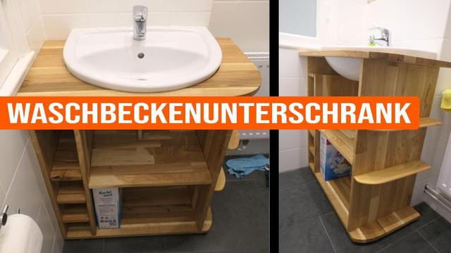 Maßgeschneidert und individuell: Bauanleitung für einen selbstgebauten Waschbeckenunterschrank Maßgeschneidert und individuell: Bauanleitung für einen selbstgebauten Waschbeckenunterschrank