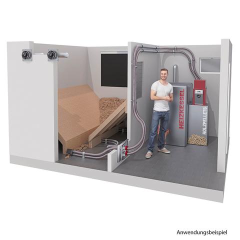 Kostenloser Ratgeber zur Pelletlagerung - jetzt herunterladen!