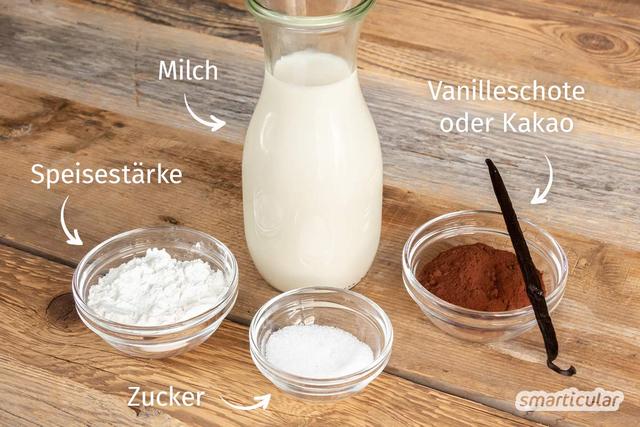 Gesund und umweltfreundlich: Pudding selber machen statt Tütenpudding kaufen