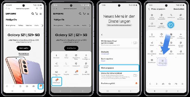 Anleitung zum Scannen eines QR-Codes auf einem Android-Gerät