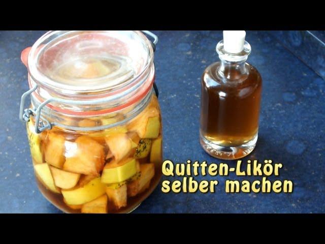 Quittenlikör selber machen: Einfaches Rezept für köstlichen Likör ...