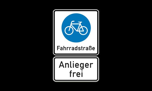 Regelungen für den Fahrzeugverkehr in einer Fahrradstraße Regelungen für den Fahrzeugverkehr in einer Fahrradstraße