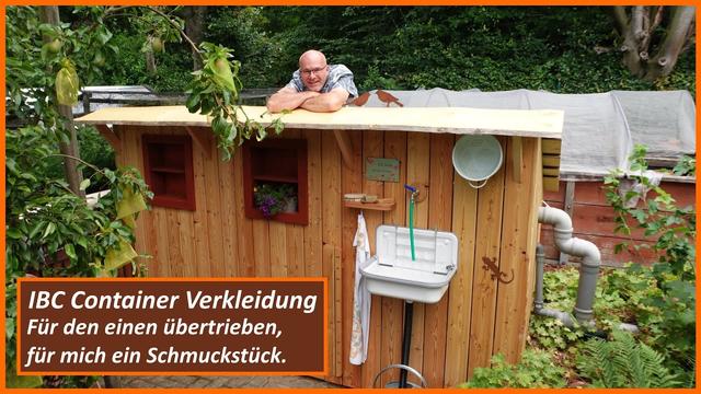 Nachhaltige Lösung: Eigenen Regensammler für den IBC Tank einfach selber bauen Nachhaltige Lösung: Eigenen Regensammler für den IBC Tank einfach selber bauen