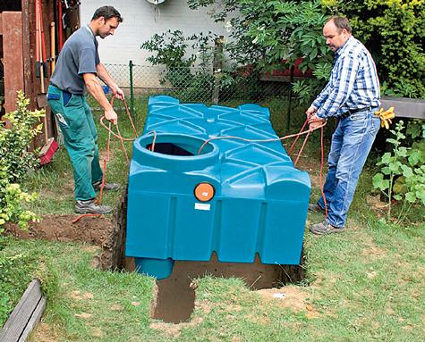 Alles zum Thema Regenwassertank: Anleitung zum Selberbauen