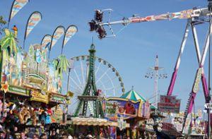 Rekordbesucherzahl beim Frühlingsfest auf dem Wasen 2023 Rekordbesucherzahl beim Frühlingsfest auf dem Wasen 2023