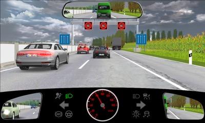 Welche Vorschriften gelten für die Nutzung des Seitenstreifens in dieser Situation?