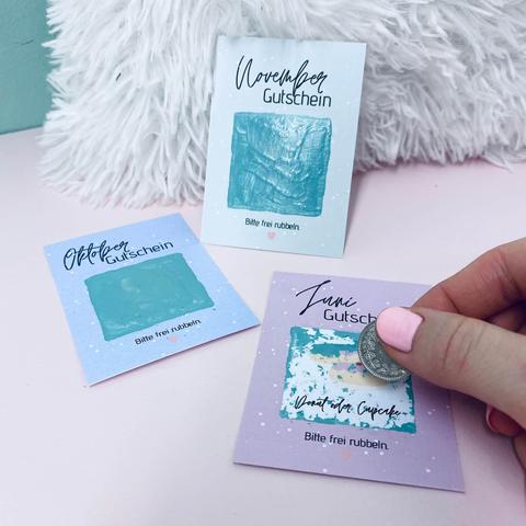 Upcycling mit Rubbelfeldern: Nachhaltige Geschenke selbst gestalten