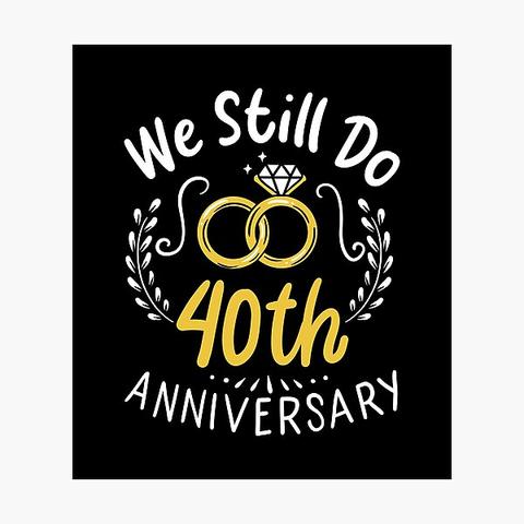 Die Symbolik hinter 40 Jahren Ehe: Ein Meilenstein der Verbundenheit