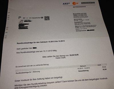 GEZ-Anmeldung: Selber machen oder auf Brief warten? GEZ-Anmeldung: Selber machen oder auf Brief warten?