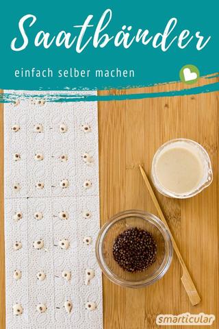 Nachhaltige Lösung: Saatbänder aus Klopapier selbst herstellen für eine umweltfreundliche Aussaat