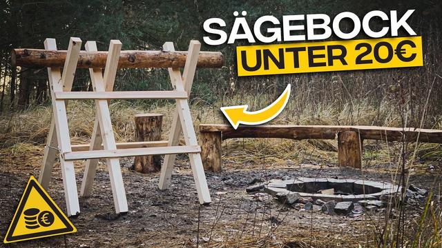 Sägebock selber bauen: Praktische Anleitung mit Video Sägebock selber bauen: Praktische Anleitung mit Video