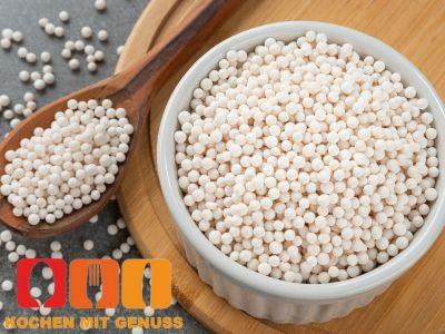 Sago: Das vielseitige Bindemittel aus der Sagopalme Sago: Das vielseitige Bindemittel aus der Sagopalme