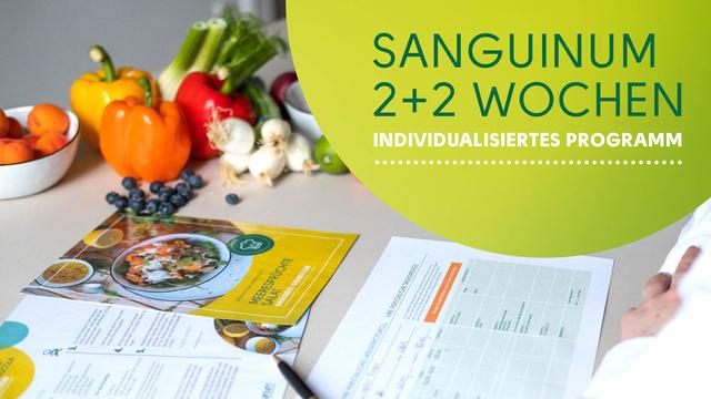 Selbstständig Gewicht verlieren mit der Sanguinum Kur
