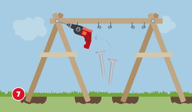 Schaukelspaß im eigenen Garten: Bauanleitung für ein Schaukelgestell