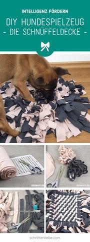 Spaß und Auslastung für Vierbeiner: Schnüffelteppich einfach selber machen Spaß und Auslastung für Vierbeiner: Schnüffelteppich einfach selber machen