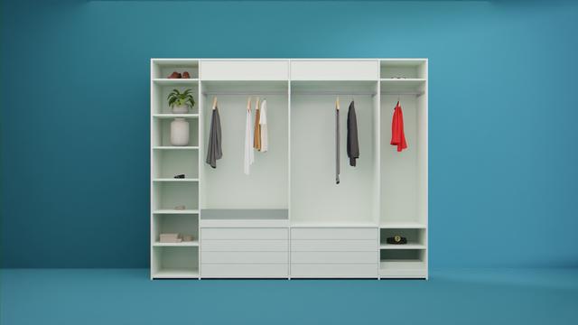 Kreiere deinen Traumschrank mit unserer Konfigurationsmöglichkeit Kreiere deinen Traumschrank mit unserer Konfigurationsmöglichkeit