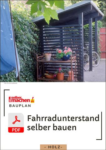 Praktische Anleitung: Fahrradunterstand selbst bauen - sicher und trocken