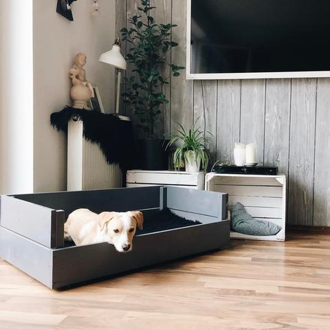 Selbstgemachtes Hundebett: Anleitung zum Selberbauen Selbstgemachtes Hundebett: Anleitung zum Selberbauen