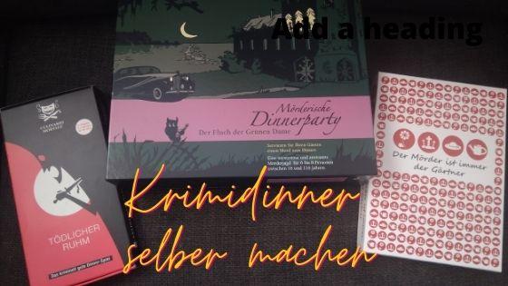 Wie du ein Krimidinner selbst machen kannst: Tipps und Anleitung Wie du ein Krimidinner selbst machen kannst: Tipps und Anleitung