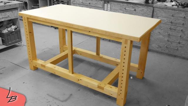 Bauanleitung für eine individuelle Werkbank aus Holz Bauanleitung für eine individuelle Werkbank aus Holz