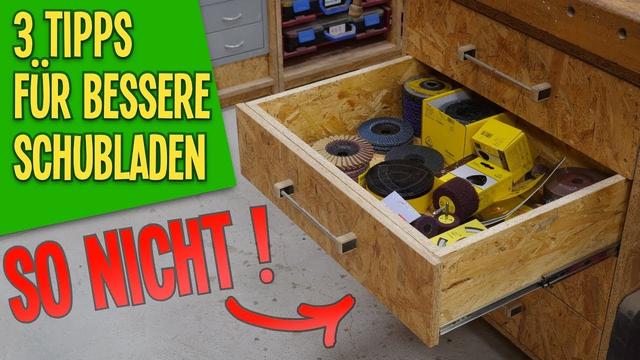 Praktische Anleitung: So baust du deine eigene Schublade Praktische Anleitung: So baust du deine eigene Schublade