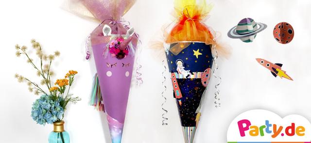 Schultüte selber basteln: Die besten Bastelmaterialien und -werkzeuge zum Dekorieren