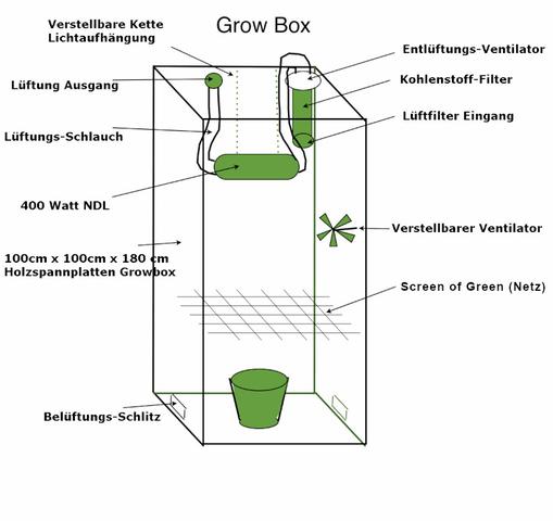 Eine eigene Growbox bauen: Materialien und Anleitung Eine eigene Growbox bauen: Materialien und Anleitung