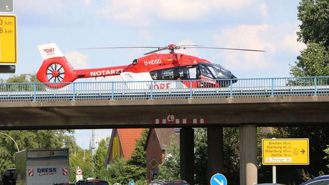 Schwerer Verkehrsunfall in Diepholz: Motorradfahrer schwer verletzt