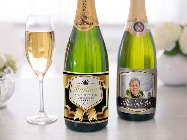 Personalisierte Sektflaschenetiketten: Gestalte sie selbst! Personalisierte Sektflaschenetiketten: Gestalte sie selbst!