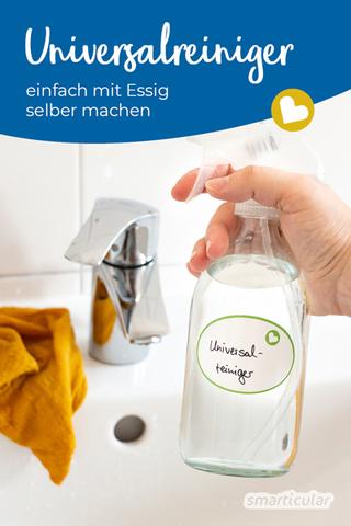 Schonend und effektiv: Selbstgemachter Essigreiniger für eine saubere Wohnung
