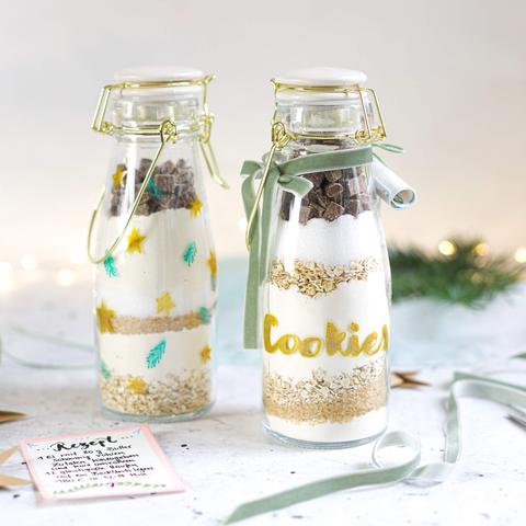 Köstliche Backmischungen selbst gemacht: Ideen für Geschenke aus dem Glas Köstliche Backmischungen selbst gemacht: Ideen für Geschenke aus dem Glas