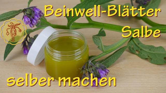 Heilsalbe aus Beinwell: Zwei einfache Rezepte zum Selbermachen