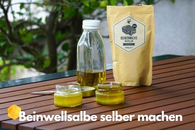 Effektive Hausapotheke: Beinwellsalbe gegen Prellungen und Muskelkater selbst herstellen