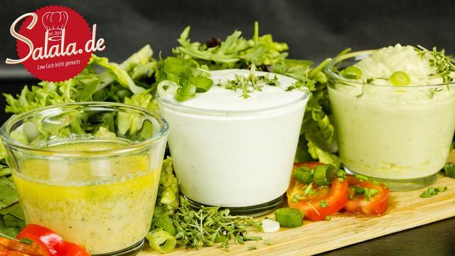 Schlemmen ohne Reue: Kalorienarme Salatsoßen selber machen