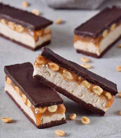 Köstliche Schoko-Erdnussriegel selbst herstellen: Snickers Rezept