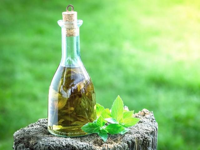 Eigenen Touch geben: Matcha-Teepulver als besondere Zutat im Pfefferminzlikör Eigenen Touch geben: Matcha-Teepulver als besondere Zutat im Pfefferminzlikör