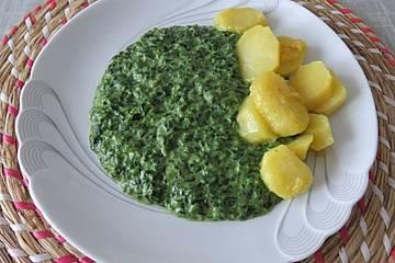 Einfaches Grundrezept für selbstgemachten Rahmspinat Einfaches Grundrezept für selbstgemachten Rahmspinat