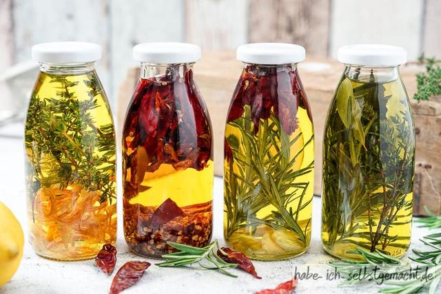 Frische Aromen aus der Küche: Kräuteröle schnell und einfach selber machen