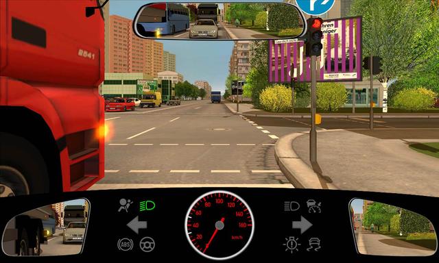 Richtiges Vorgehen, wenn Sie geradeaus fahren möchten