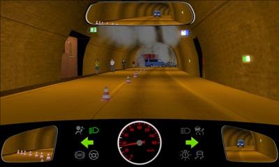 Vorsichtsmaßnahmen bei Begegnungsverkehr im Tunnel Vorsichtsmaßnahmen bei Begegnungsverkehr im Tunnel