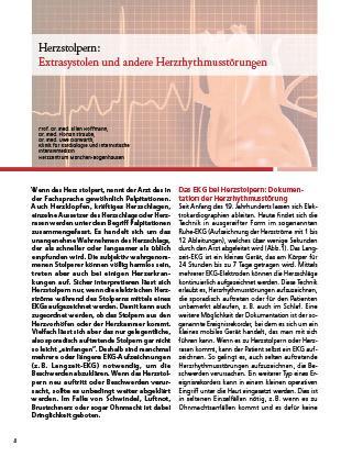 Verständnis von Herzstolpern: Symptome, Empfindungen und mögliche Ursachen