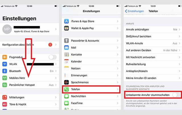 Mit dem iPhone anonym anrufen: So funktioniert die Rufnummerunterdrückung Mit dem iPhone anonym anrufen: So funktioniert die Rufnummerunterdrückung