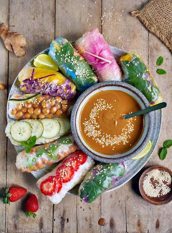 Herrlich frische Sommerrollen selbst gemacht: Ein einfaches und köstliches Rezept! Herrlich frische Sommerrollen selbst gemacht: Ein einfaches und köstliches Rezept!