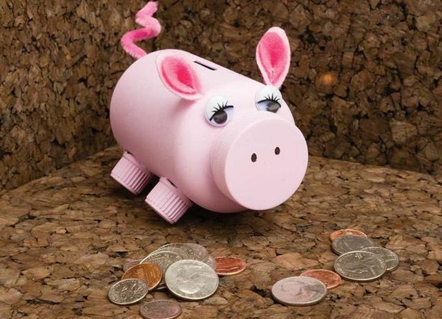 Kreative Ideen: Spardose selber basteln und Geld sparen