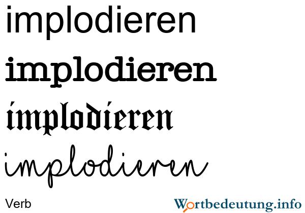 Implodieren erklärt: Bedeutung, Synonyme und zeitgemäße Anwendungen Implodieren erklärt: Bedeutung, Synonyme und zeitgemäße Anwendungen