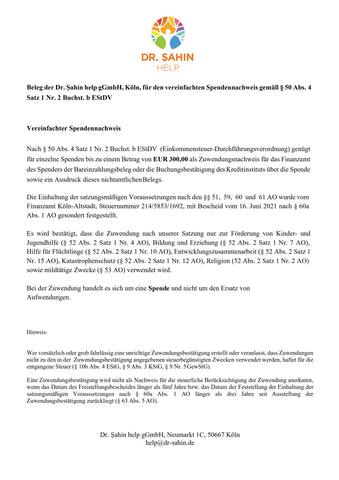 Wann ist ein vereinfachter Nachweis ausreichend? Wann ist ein vereinfachter Nachweis ausreichend?