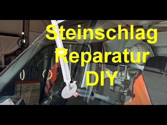 Do-it-yourself Reparatur: Wie Sie einen Steinschlag in der Frontscheibe eigenhändig beheben
